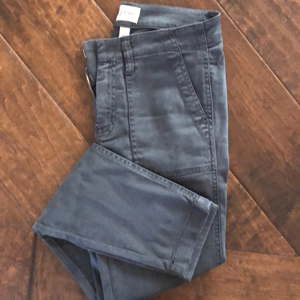 J crew Grey Skinny chinos
